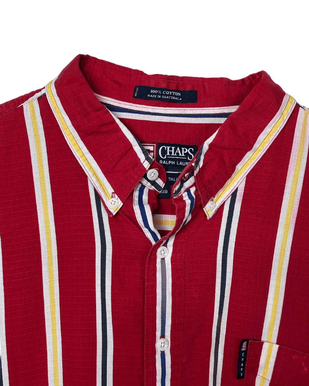 Ralph Lauren Chaps Striped Shirt - Big & Tall 3XB - Funkify