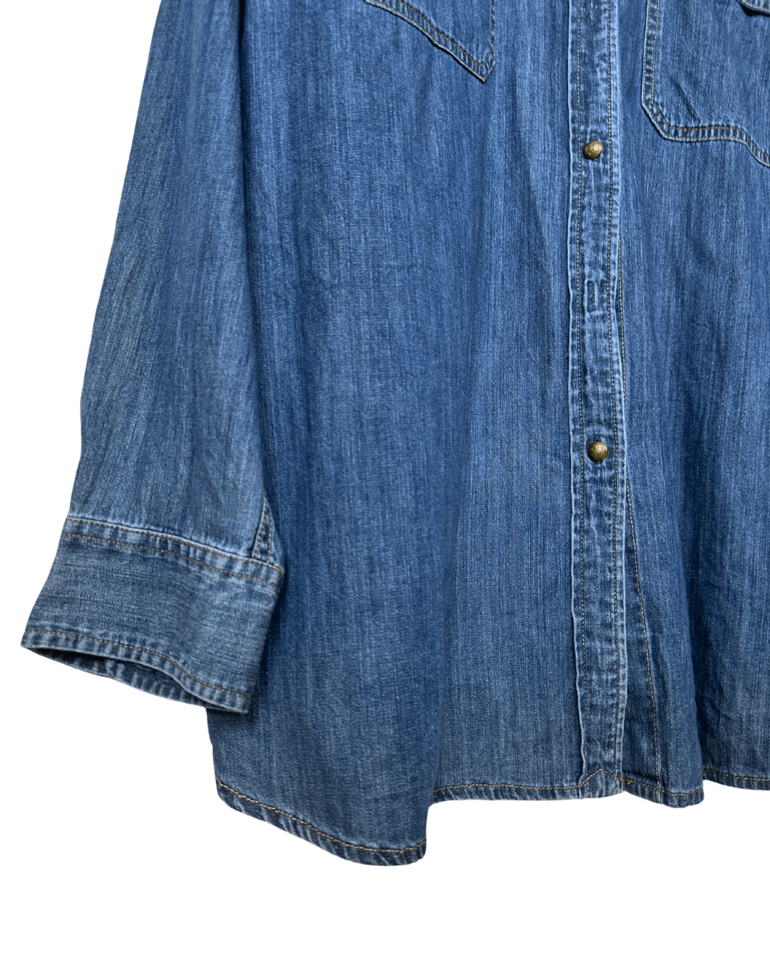 Ralph Lauren Long Sleeve Denim Shirt 3XL - Funkify