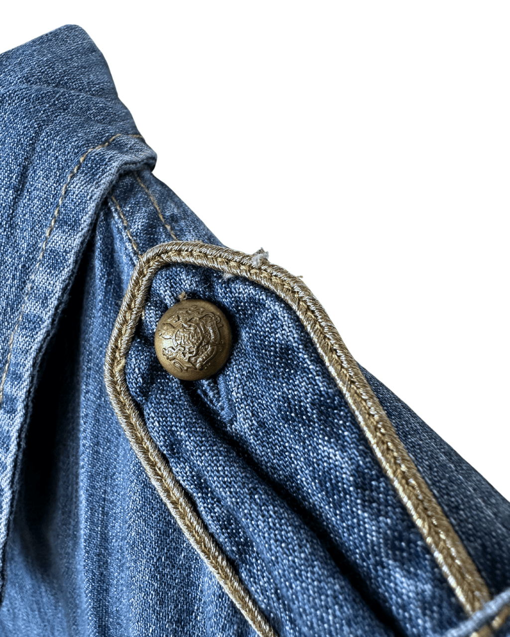 Ralph Lauren Long Sleeve Denim Shirt 3XL - Funkify