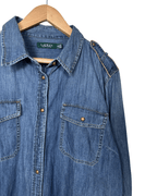 Ralph Lauren Long Sleeve Denim Shirt 3XL - Funkify
