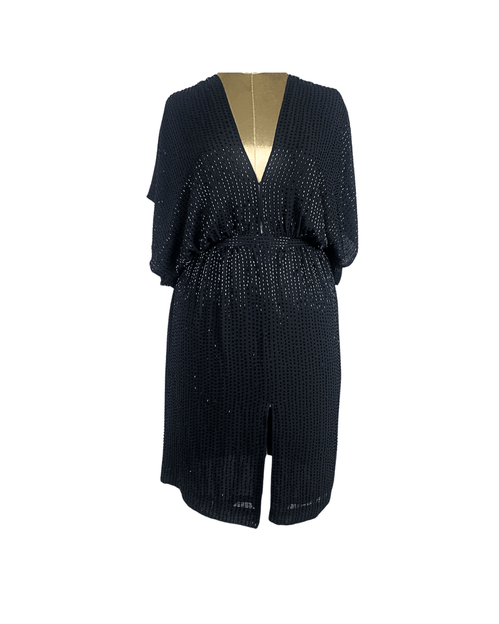 RARE Limited Edition 2009 Jimmy Choo For H&M Beaded Batwing Dress - Funkify