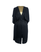 RARE Limited Edition 2009 Jimmy Choo For H&M Beaded Batwing Dress - Funkify