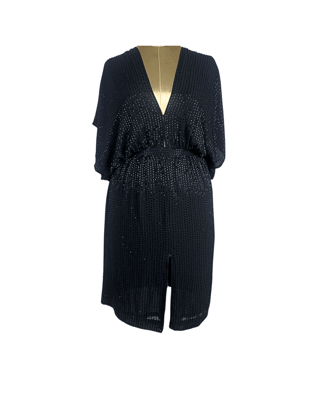 RARE Limited Edition 2009 Jimmy Choo For H&M Beaded Batwing Dress - Funkify
