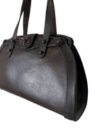 RARE Vintage 1960s John Romain Genuine Leather Bag Satchel - Funkify