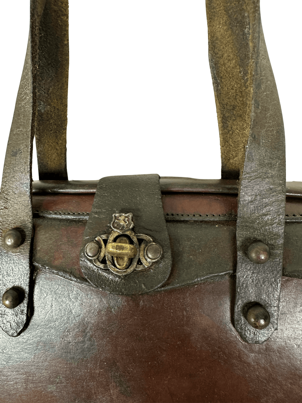 RARE Vintage 1960s John Romain Genuine Leather Bag Satchel - Funkify