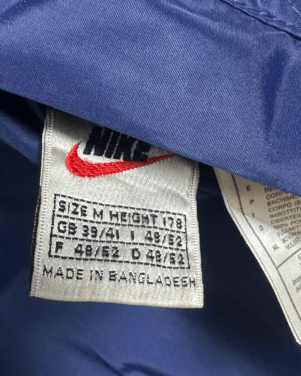 RARE Vintage 1990s Nike Paris Saint - Germain Reversible 2in1 Nike Jacket Medium - Funkify