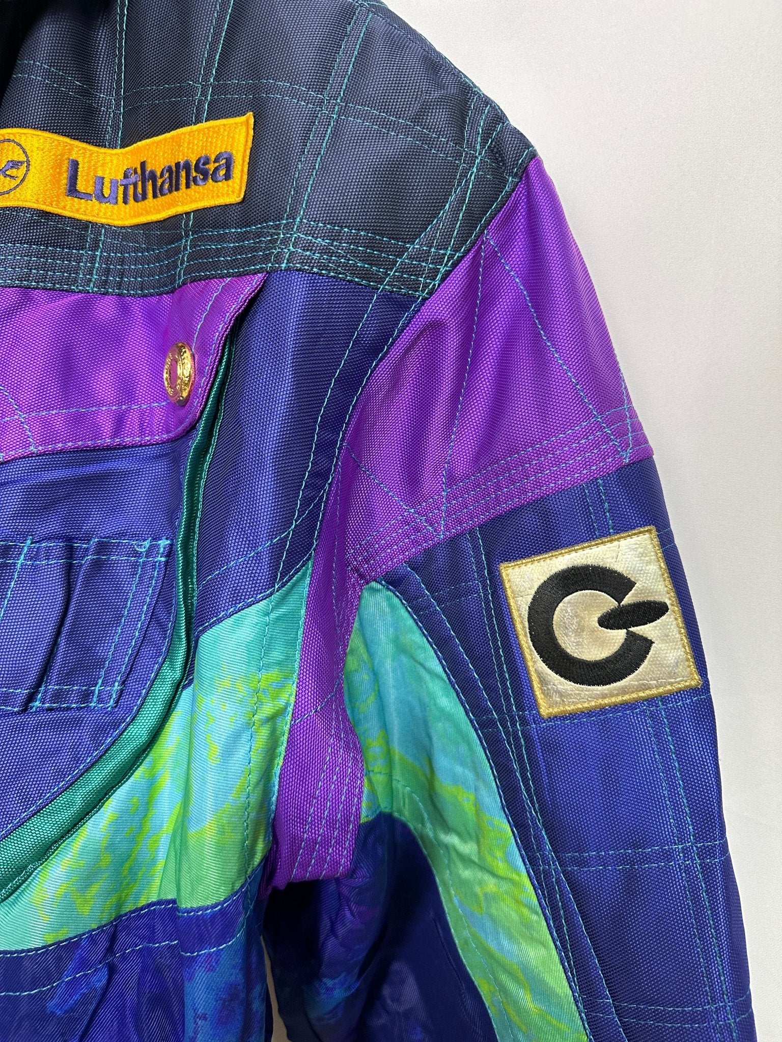 RARE Vintage 1994 Goldwin Lufthansa Sweden Alpine Racing Jacket XL - Funkify