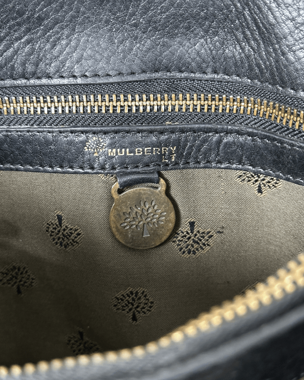 RARE Vintage Luxury Mulberry Kensington Leather Shoulder Bag - Funkify