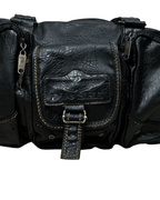 Rare Vintage Y2K Diesel Grunge Genuine Leather Handbag/Crossbody - Funkify
