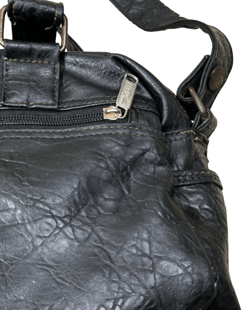 Rare Vintage Y2K Diesel Grunge Genuine Leather Handbag/Crossbody - Funkify