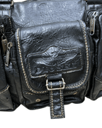 Rare Vintage Y2K Diesel Grunge Genuine Leather Handbag/Crossbody - Funkify