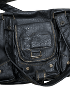 Rare Vintage Y2K Diesel Grunge Genuine Leather Handbag/Crossbody - Funkify