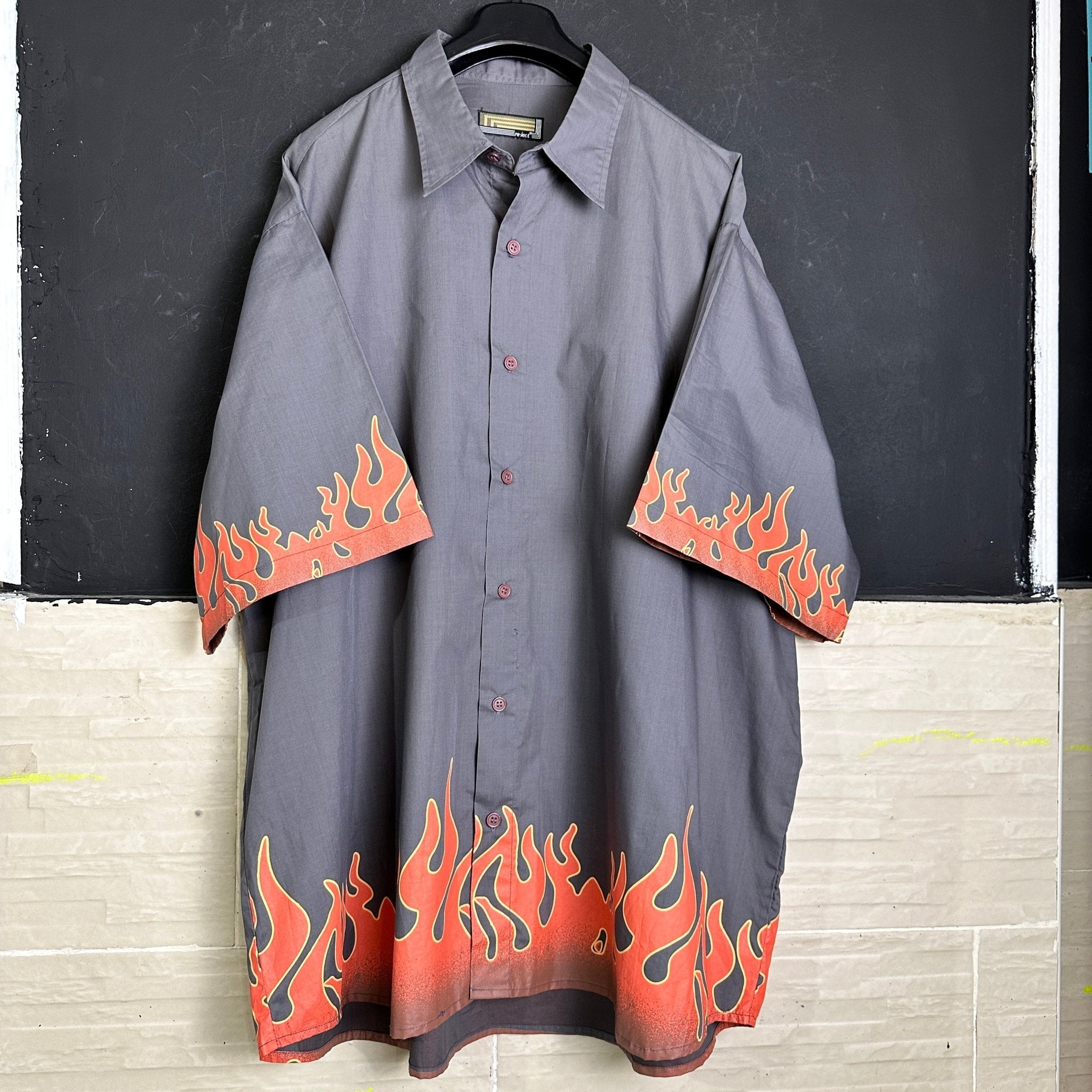 Re-ject Flames Shirt - Funkify
