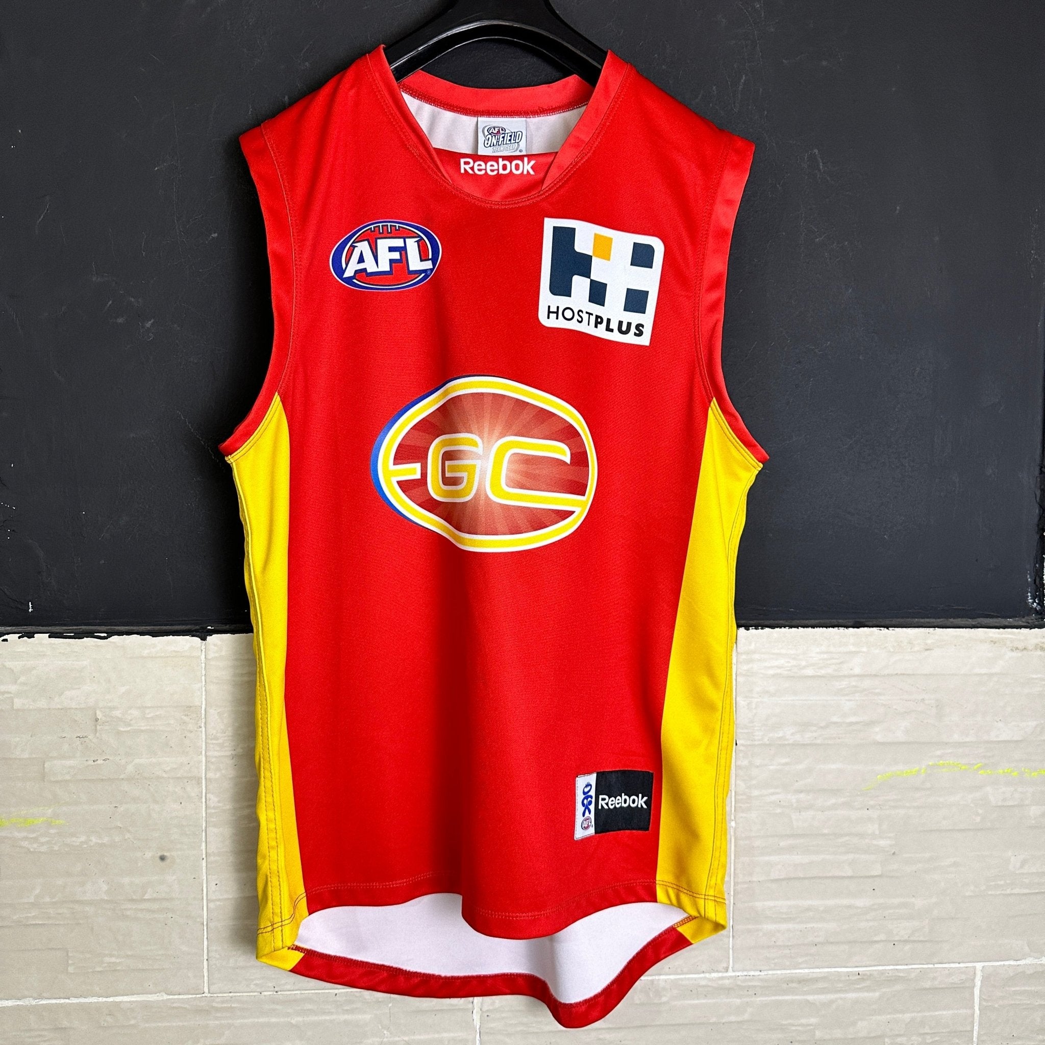 Reebok Gold Coast Suns AFL Football Jersey - Funkify