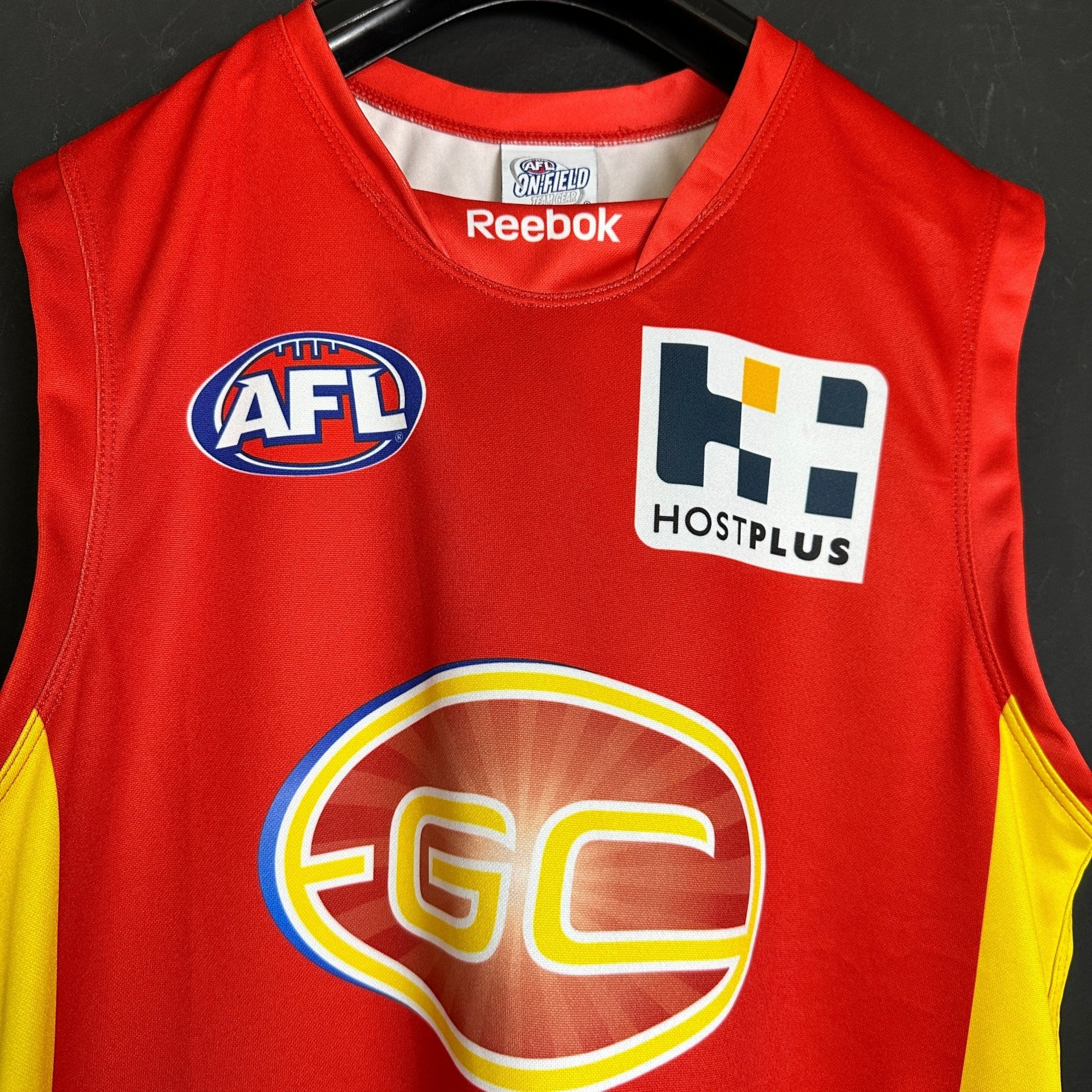 Reebok Gold Coast Suns AFL Football Jersey - Funkify