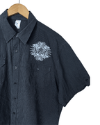 Refuse Resist Graphic Shirt – Pinstripe Eagle Print XL - Funkify