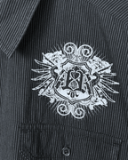 Refuse Resist Graphic Shirt – Pinstripe Eagle Print XL - Funkify