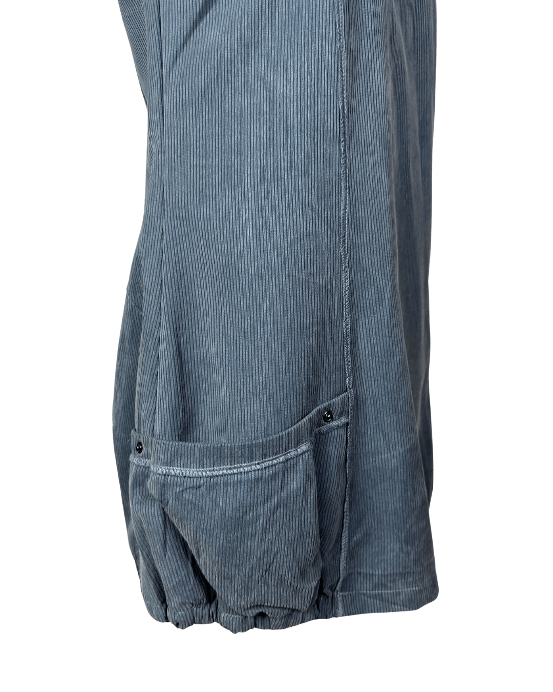 Renatto Bene Paris Corduroy Dress with Side Pockets - Medium - Funkify
