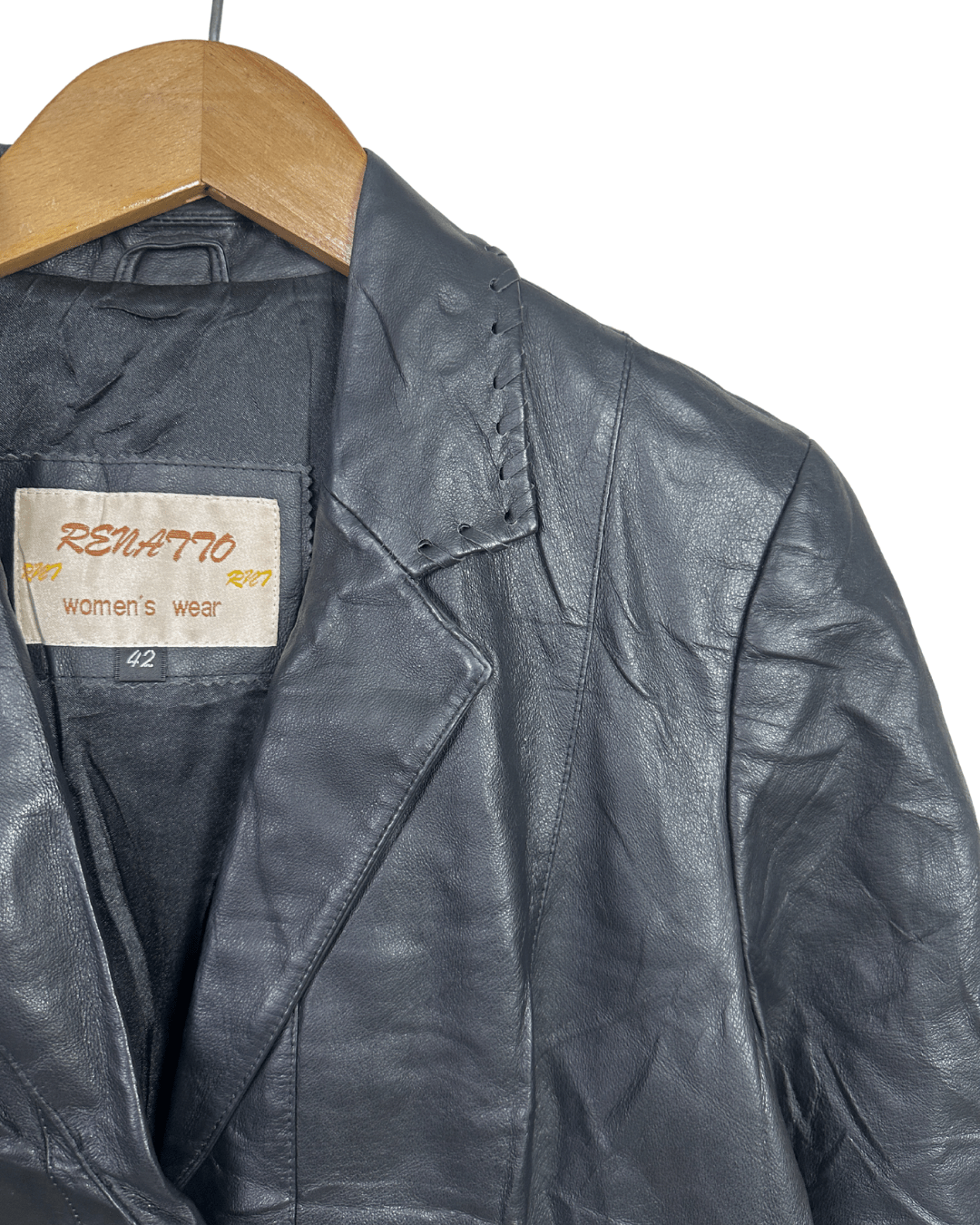 Renatto Women’s Genuine Leather Coat - Funkify