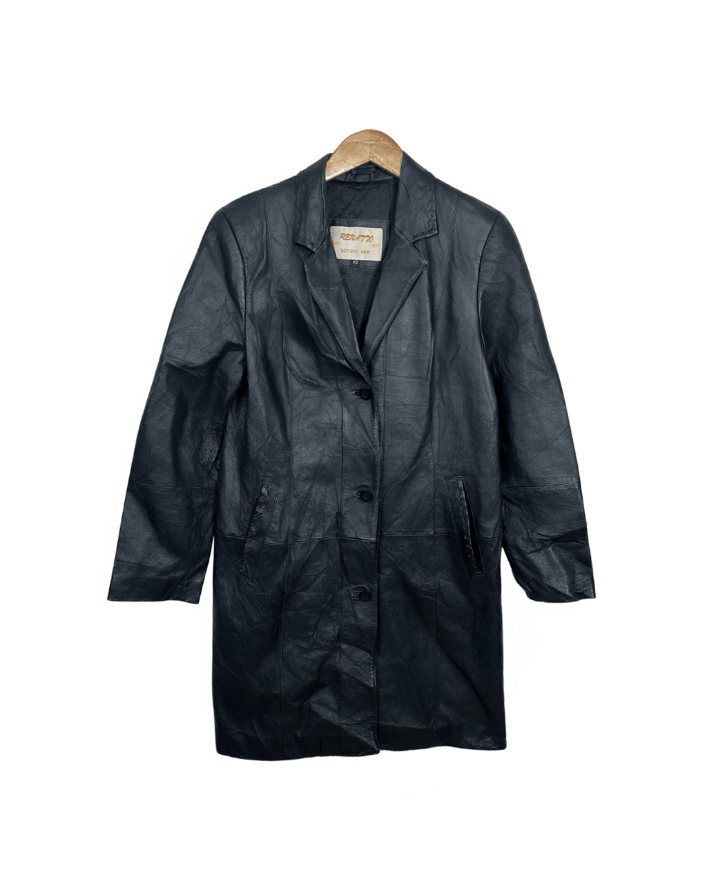 Renatto Women’s Genuine Leather Coat - Funkify