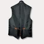 'ReTied' Unisex Upcycled Necktie Vest - Large - Funkify