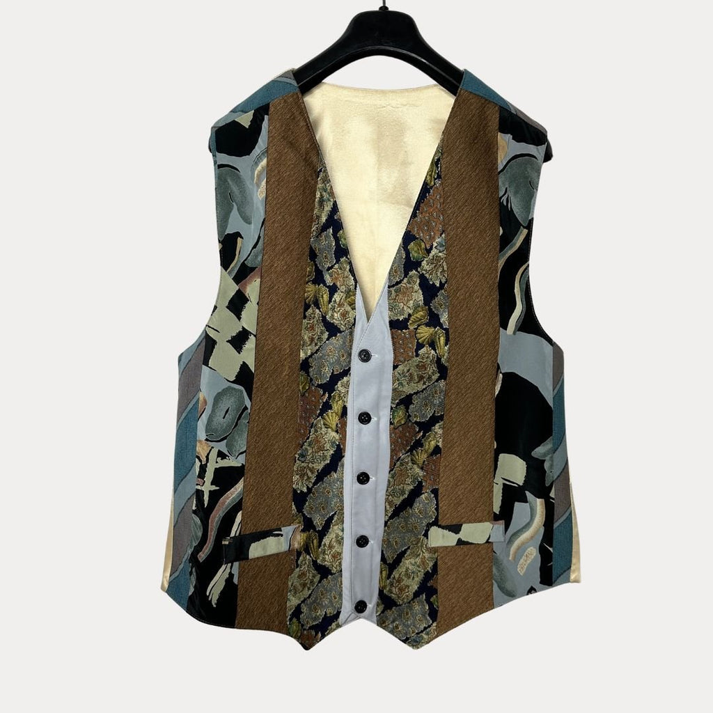 Retied Unisex Upcycled Vest - Funkify