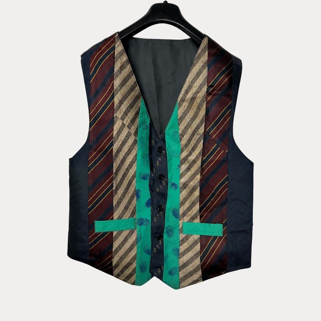 Retied Unisex Upcycled Vest - Funkify