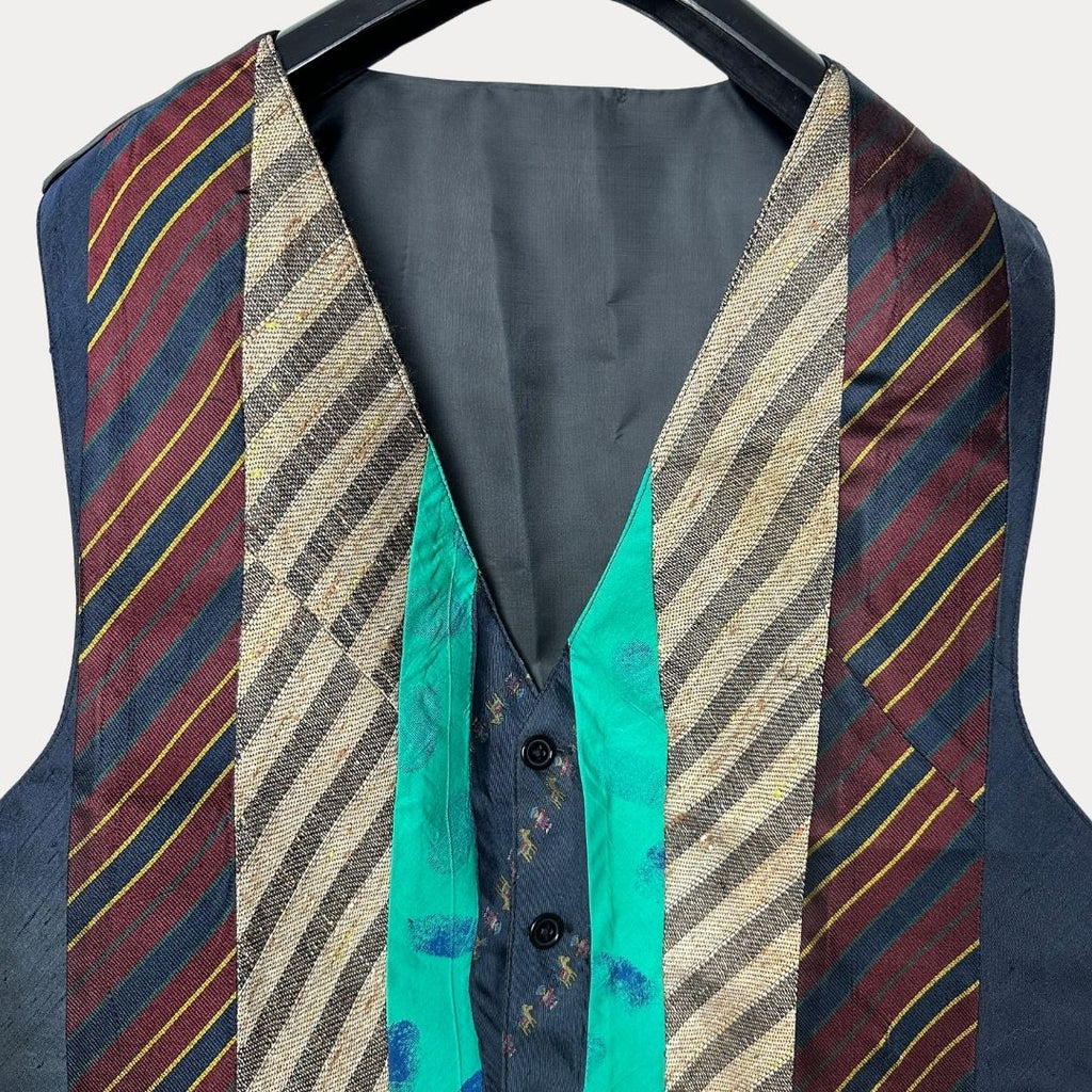 Retied Unisex Upcycled Vest - Funkify