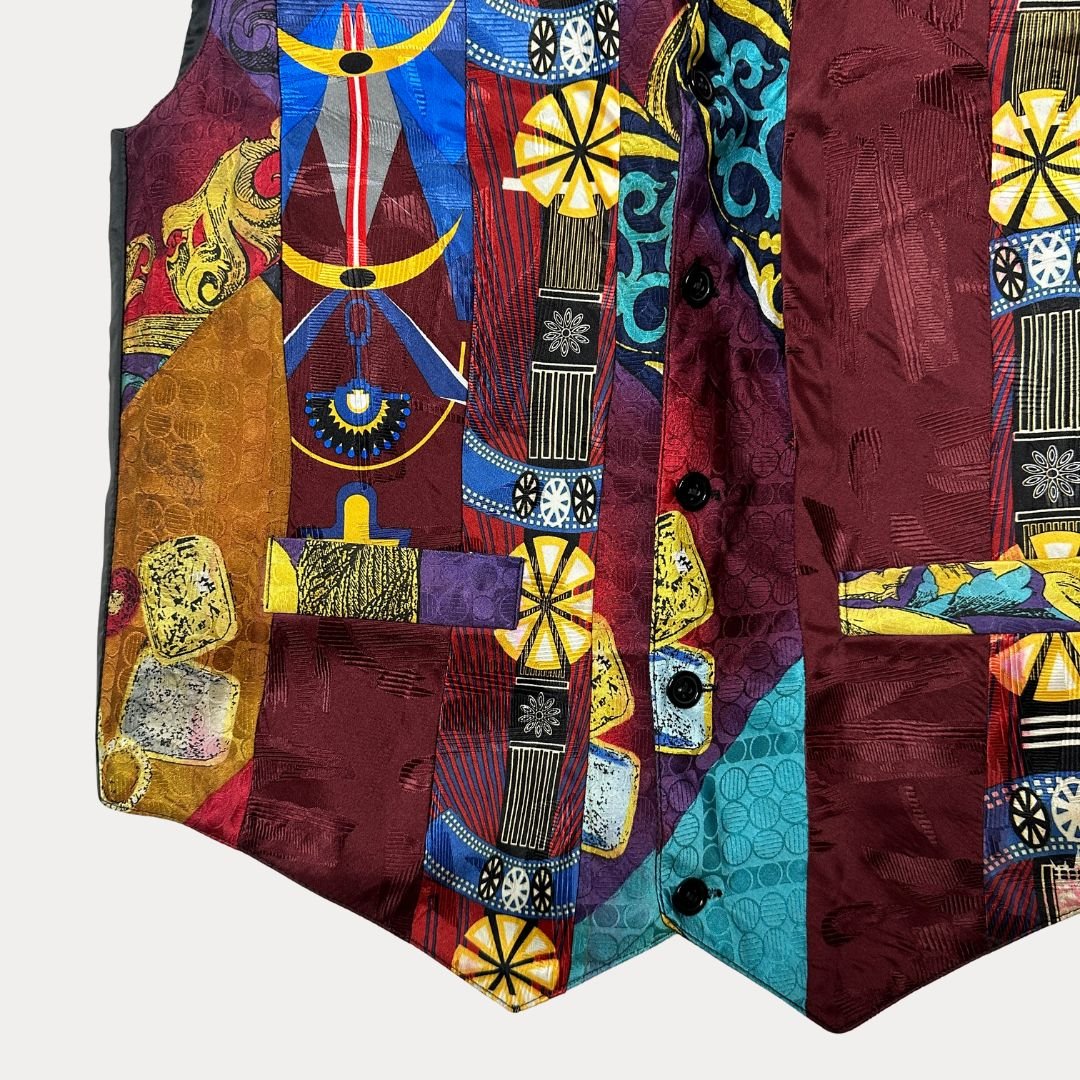 ReTied Unisex Upcycled Vest - Funkify
