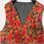 'ReTied' Unisex Upcycled Vest - Funkify