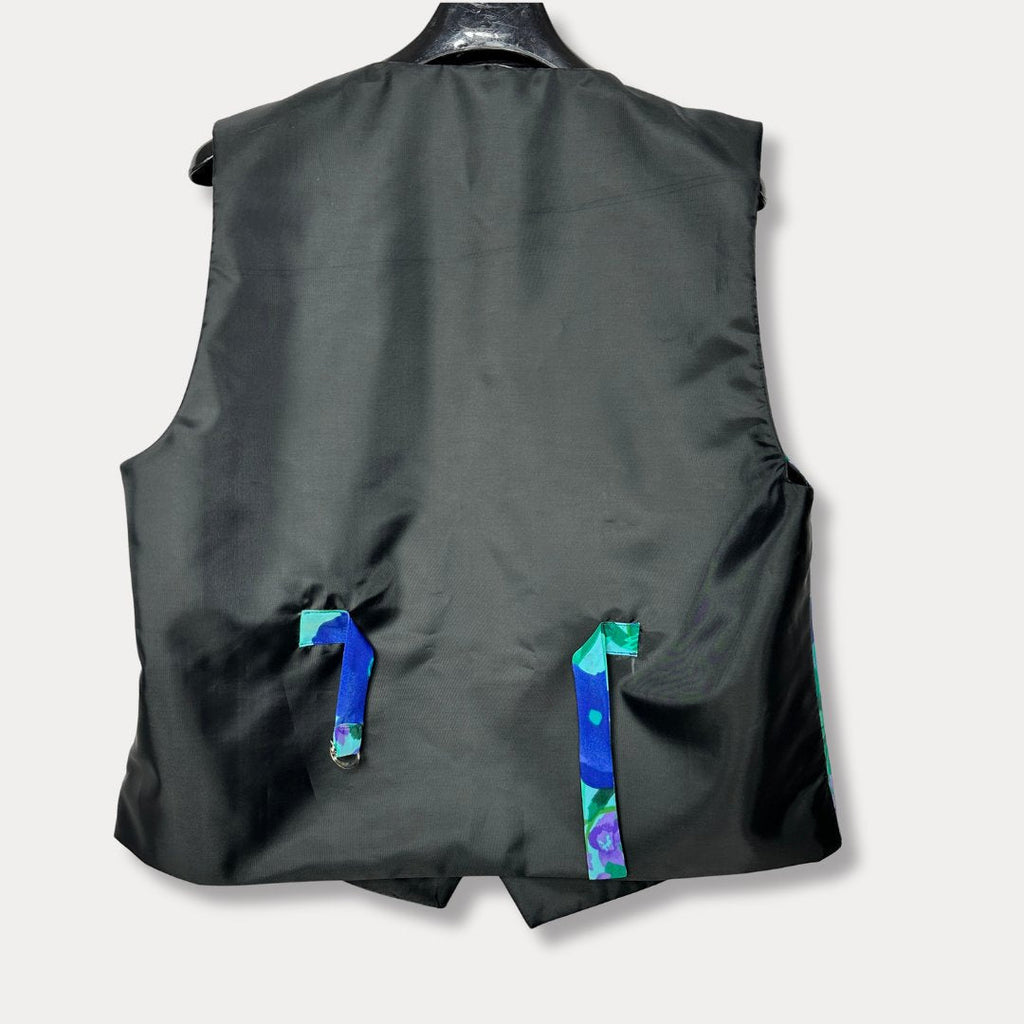 'ReTied' Unisex Upcycled Vest - Funkify