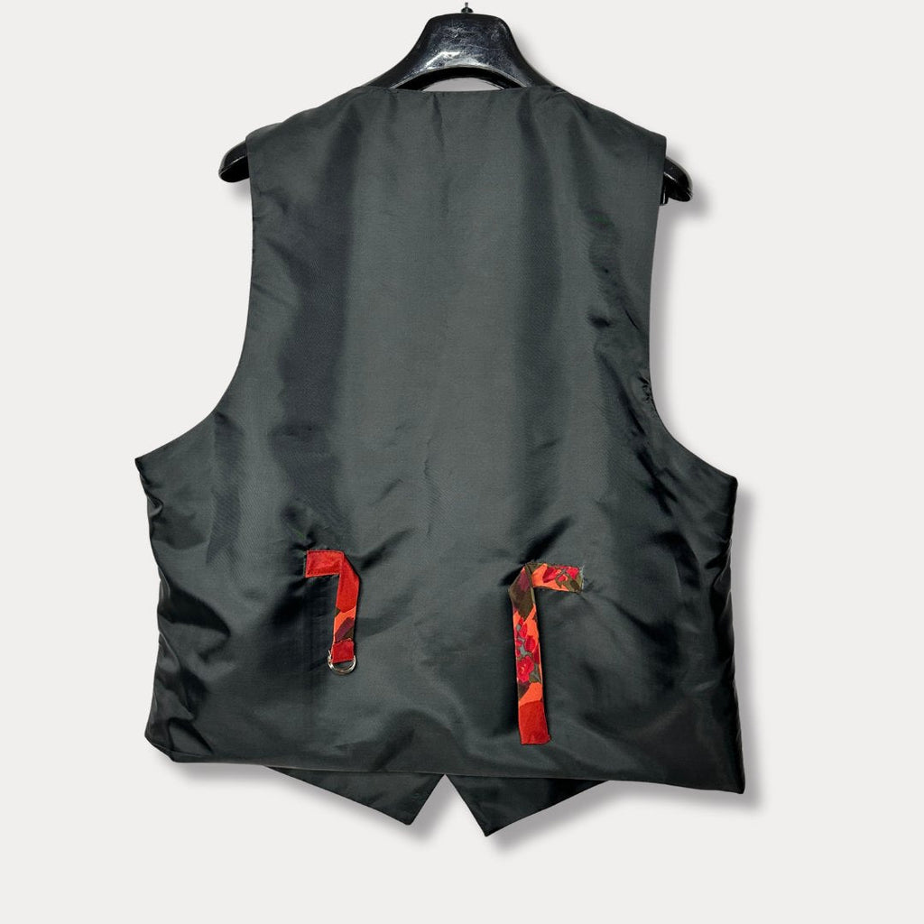 'ReTied' Unisex Upcycled Vest - Funkify