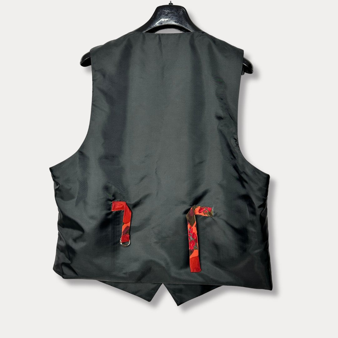 'ReTied' Unisex Upcycled Vest - Funkify