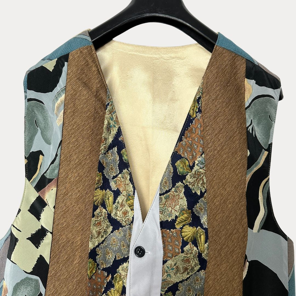 Retied Unisex Upcycled Vest - Funkify