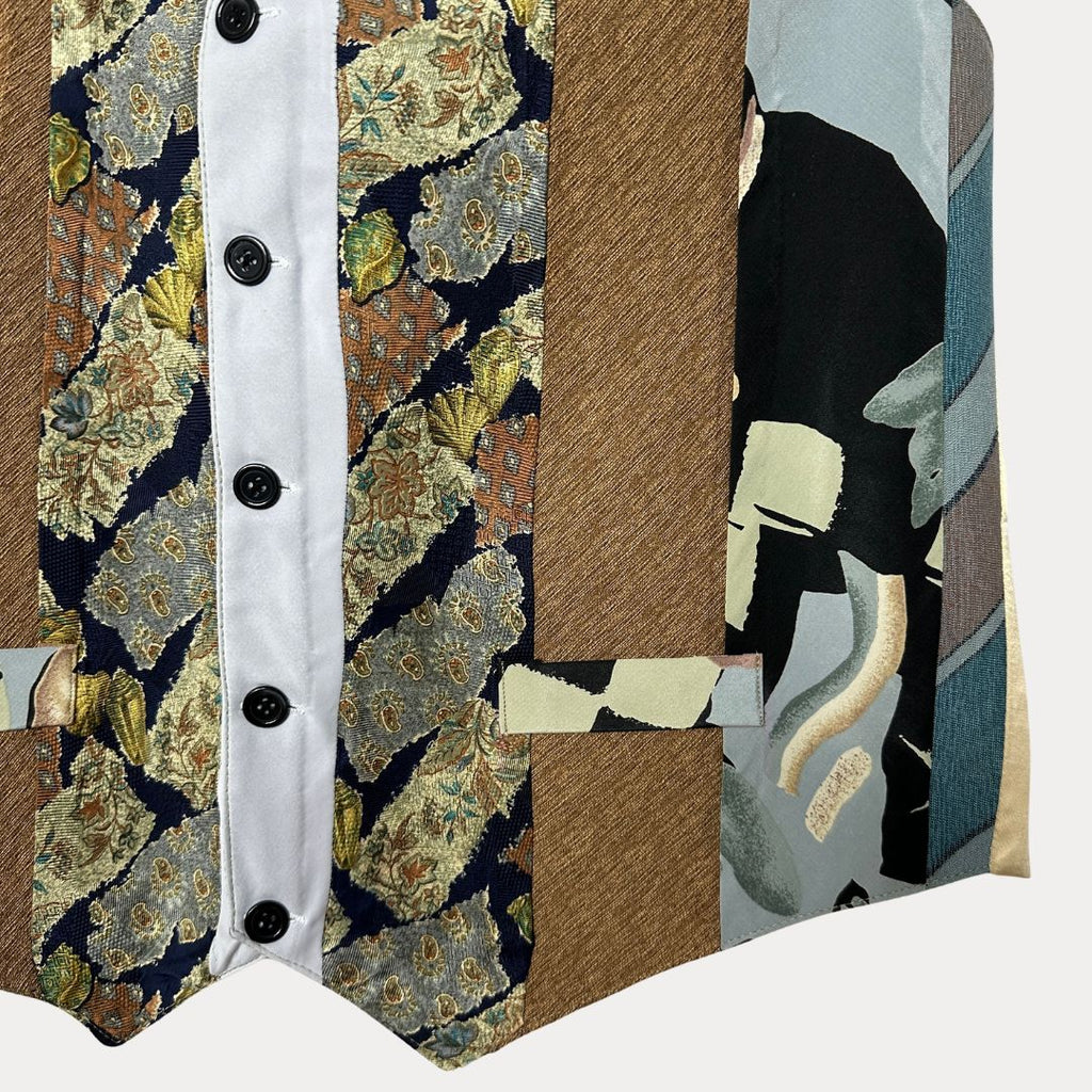 Retied Unisex Upcycled Vest - Funkify