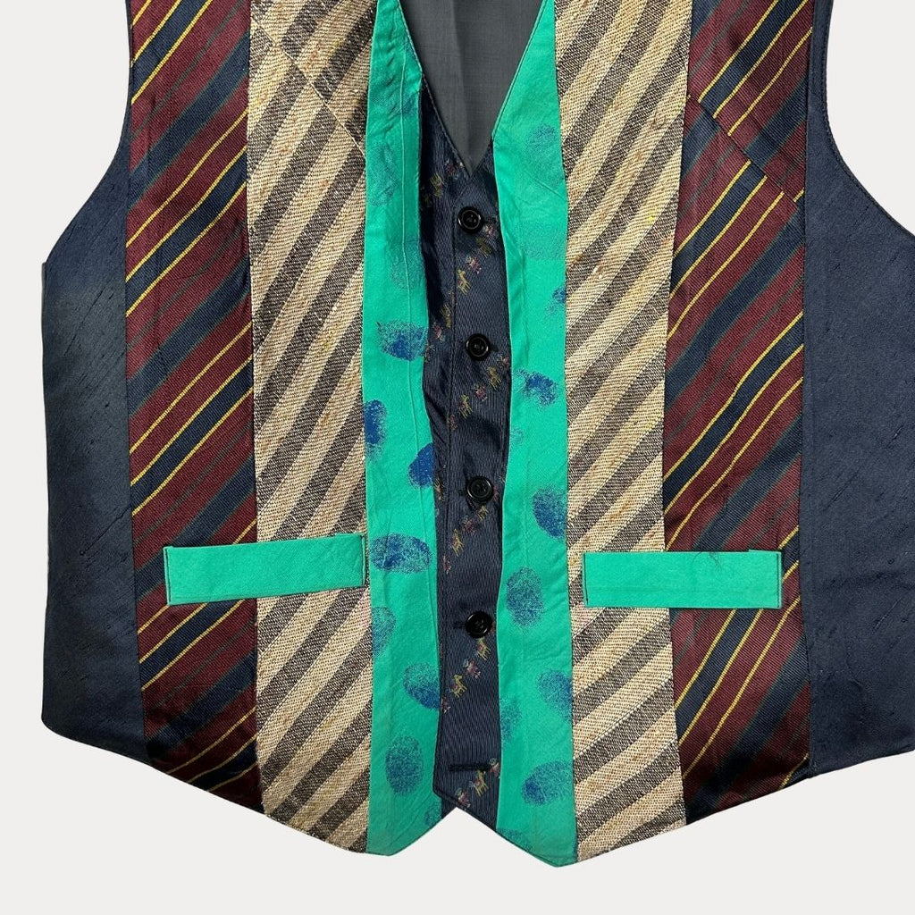Retied Unisex Upcycled Vest - Funkify