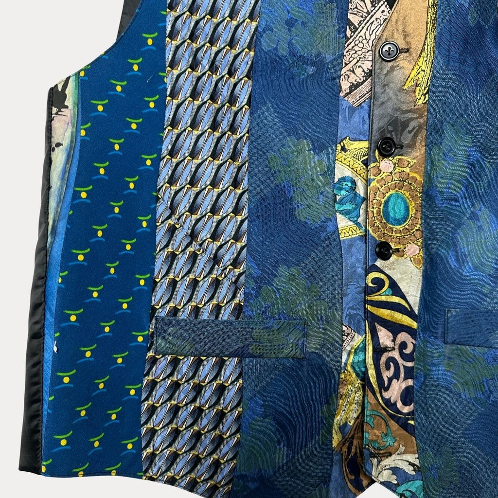 Retied Unisex Upcycled Vest - Funkify