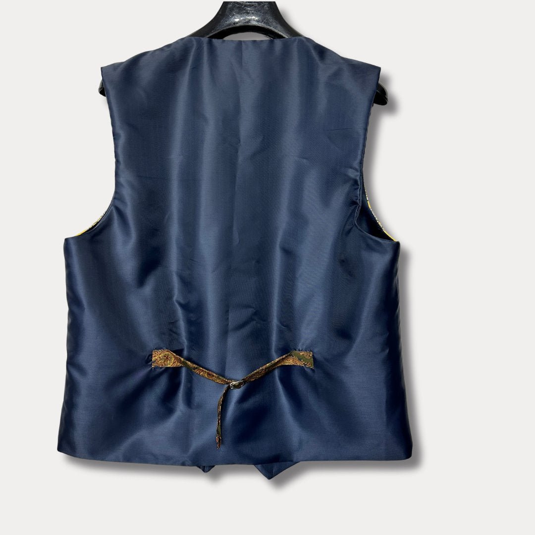 'ReTied' Unisex Upcycled Vest Large - Funkify