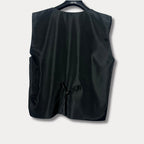'ReTied' Unisex Upcycled Vest Medium - Funkify