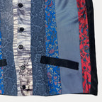 'ReTied' Unisex Upcycled Vest Medium - Funkify