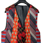 Retied Unisex Upcycled Vest Medium - Funkify