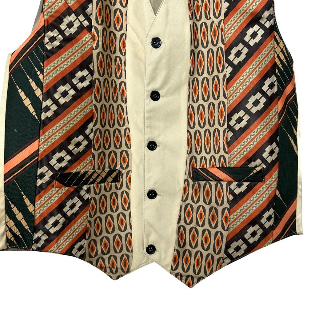 Retied Unisex Upcycled Vest Medium - Funkify
