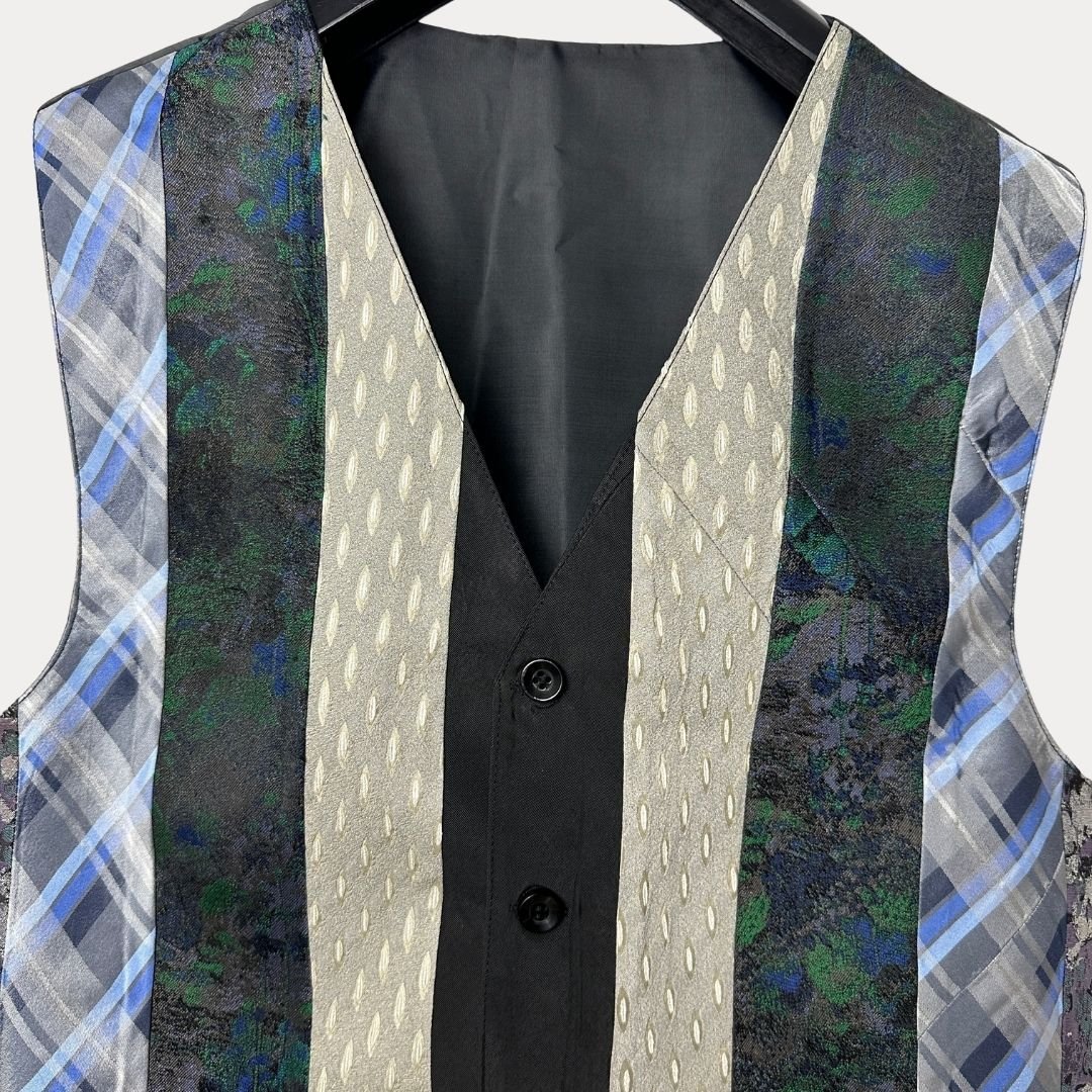 Retied Unisex Upcycled Vest Medium - Funkify