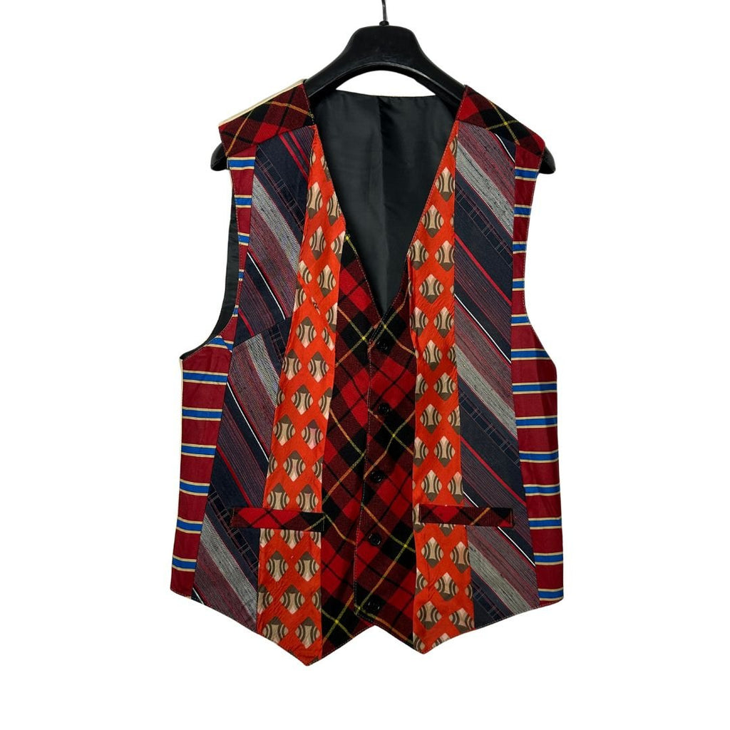Retied Unisex Upcycled Vest Medium - Funkify