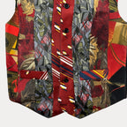 Retied Unisex Upcycled Vest Small - Funkify