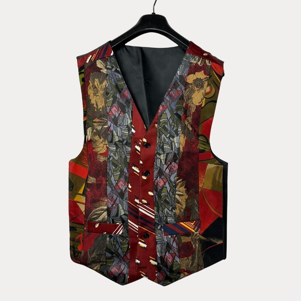 Retied Unisex Upcycled Vest Small - Funkify