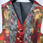 Retied Unisex Upcycled Vest Small - Funkify