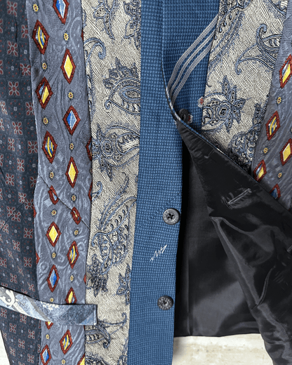 Retied Upcycled Neckties Vest - Small - Funkify