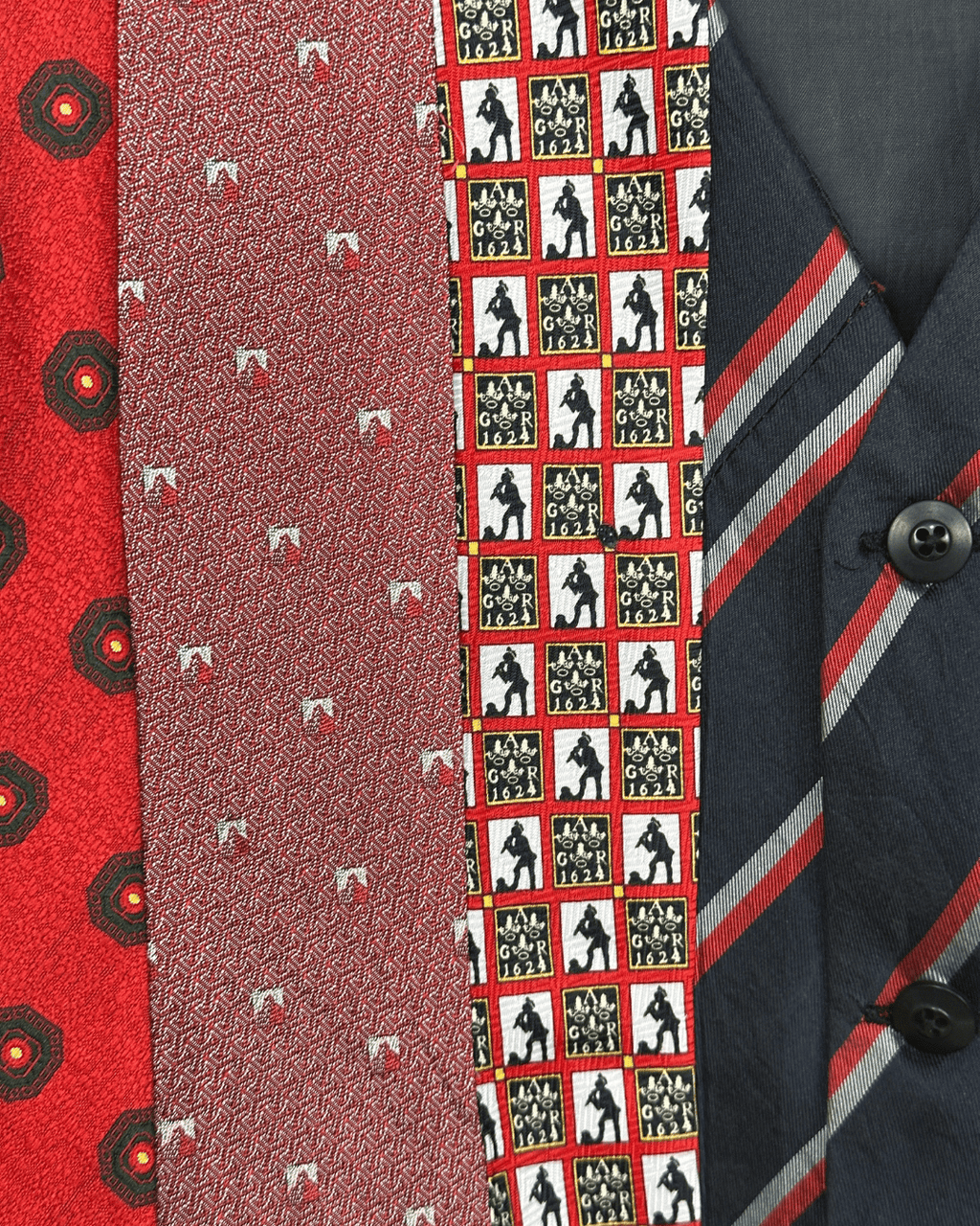 Retied Upcycled Neckties Vest - Small - Funkify
