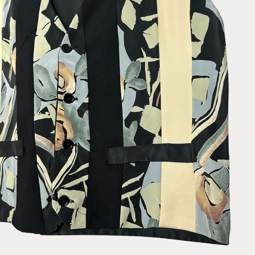 'ReTied' Women's Upcycled Vest - Funkify